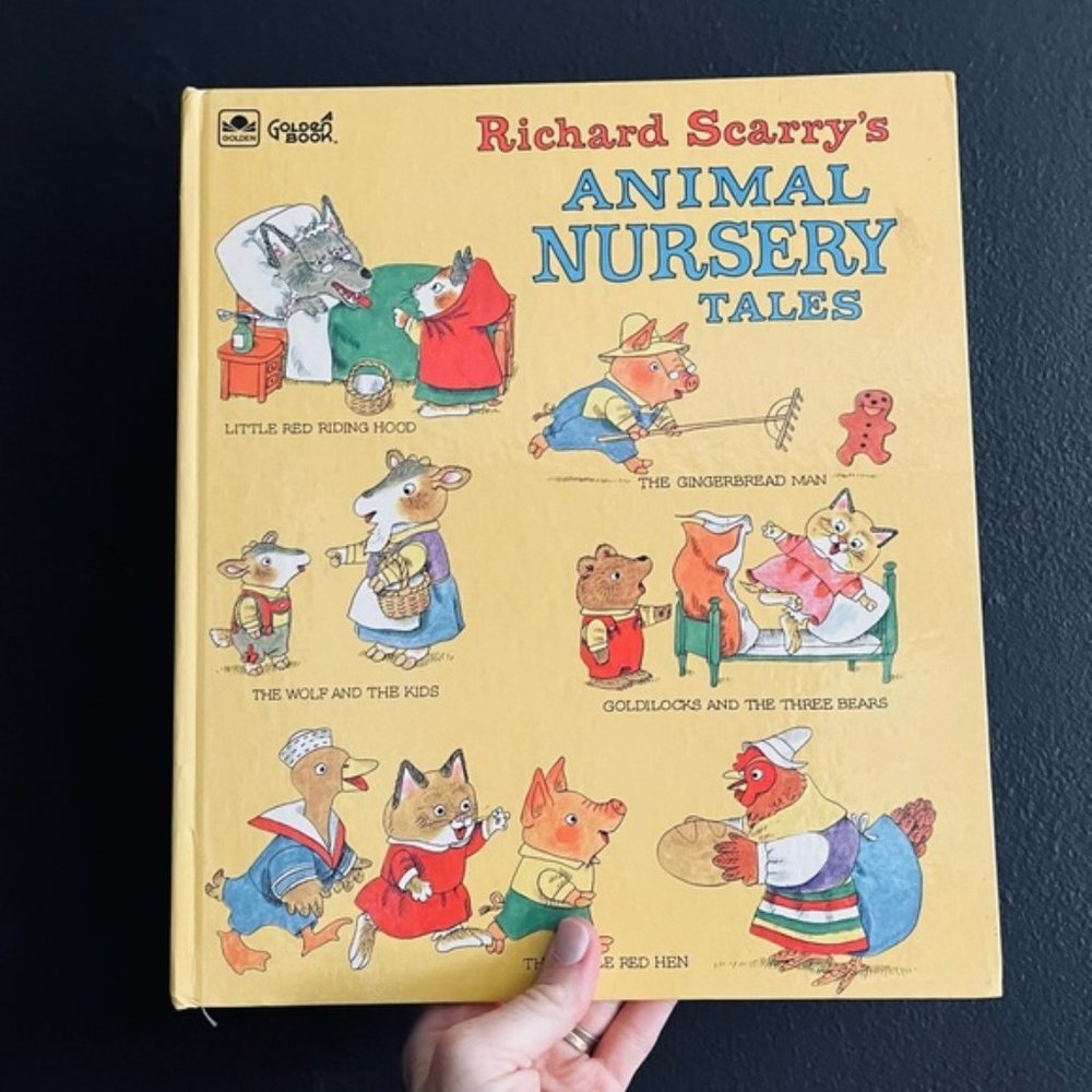 Richard Scarry’s Animal Nursery Tales Storybook